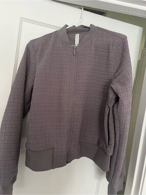 Lululemon Quilted Bomber Jacket